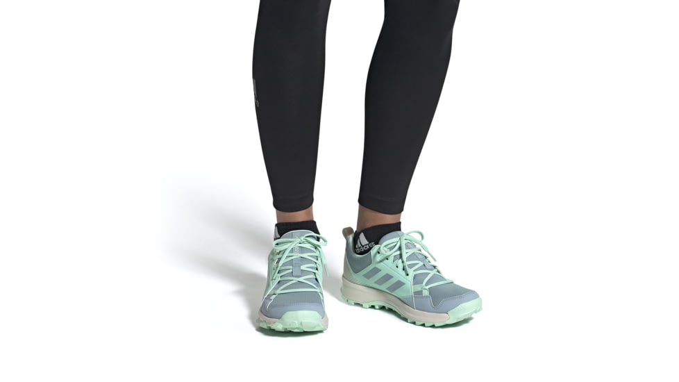 Adidas Terrex Tracerocker GTX - Womens, Ash Grey/Ash Grey/Clear Mint, 9, BC0459-9