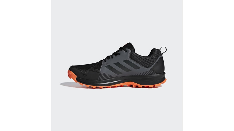 Adidas Terrex Tracerocker Trail Running Shoe - Men's, Black/Carbon/Hi-Res Orange, 9, AC7948-9