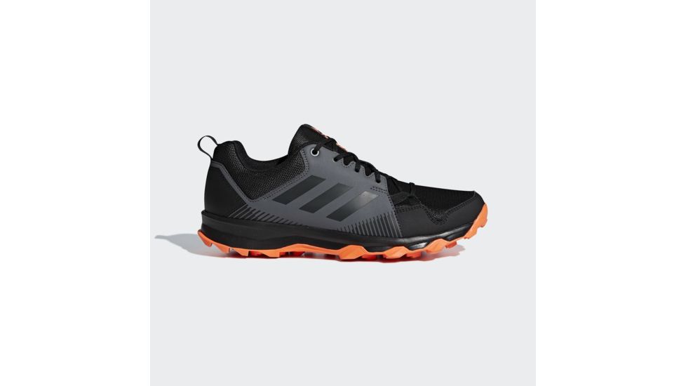 Adidas Terrex Tracerocker Trail Running Shoe - Men's, Black/Carbon/Hi-Res Orange, 9, AC7948-9