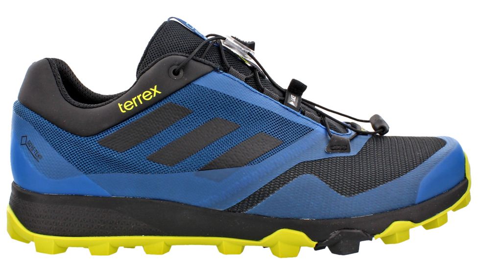 Adidas Terrex Trailmaker GTX Trail Running Shoe - Men's-Steel/Black/Lime-9.5-Medium