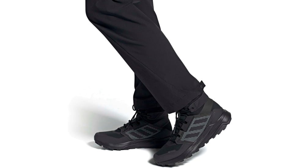 Adidas Terrex Trailmaker Mid GTX Shoes - Men's, Core Black/Core Black/Dgh Solid Grey, 10, FY2229-001-10