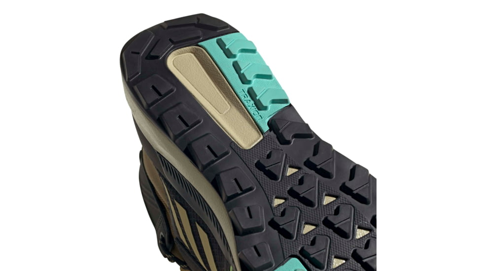 Adidas Terrex Trailmaker Mid GTX Shoes - Men's, Wild Moss/Halo Gold/Hi-Res Yellow, 12, FZ2511-315-12