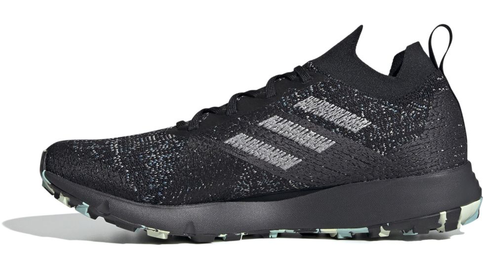 Adidas Terrex Two Parley Trailrunning Shoes - Men's, Black/Grey Two/Linen Green, 11.5 US, EF4814-11.5