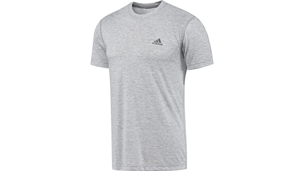 Adidas Terrex Ultimate Short Sleeve Tee - Men's-Medium Gray Heather-X-Large