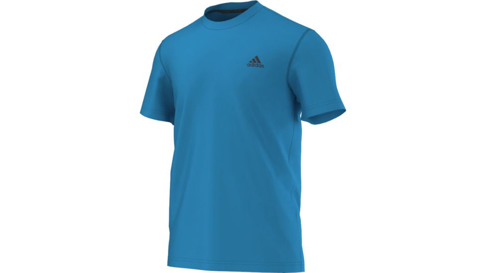 Adidas Terrex Ultimate Short Sleeve Tee - Men's-Solar Blue-Large