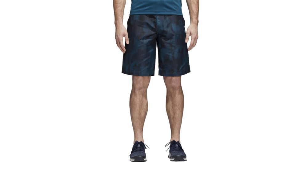 Adidas Terrex Voyager Parley Camo Short, Night/Legend Ink, Extra Large, CG2500-XL