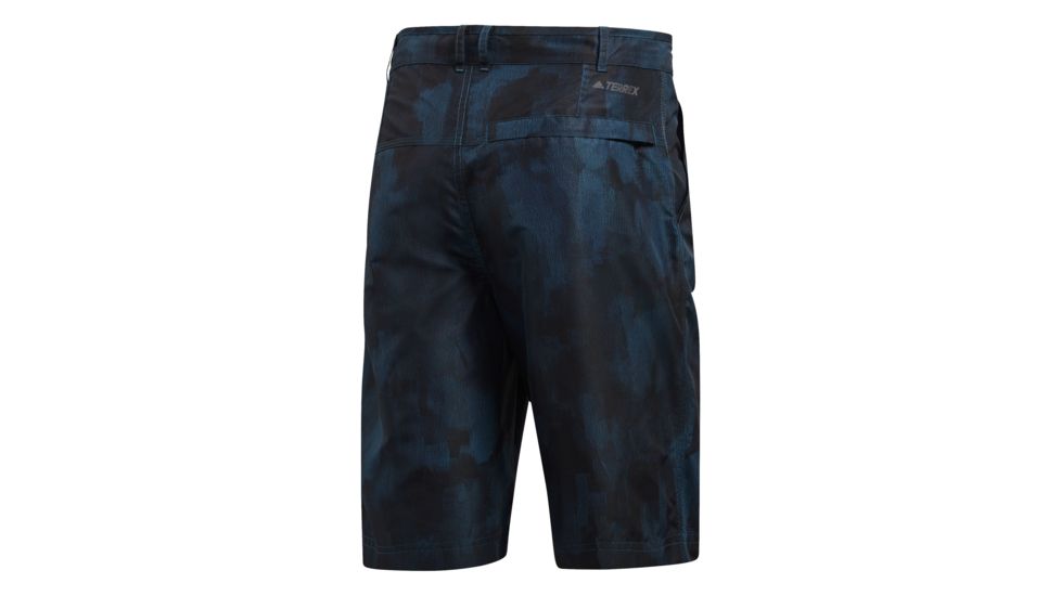 Adidas Terrex Voyager Parley Camo Short, Night/Legend Ink, Extra Large, CG2500-XL