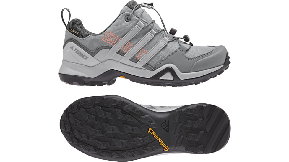 Adidas Terrex Women's Terrex Swift R2 GTX Hiking Shoes, Grey Three/Grey Two/Chalk Coral, 5 US, CM7506-5