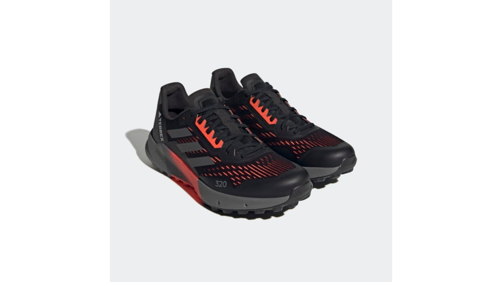 Adidas Terrex Agravic Flow Trail Running Shoes 2.0 - Mens, Black/Grey Four/ White, 12US, HR1114-12