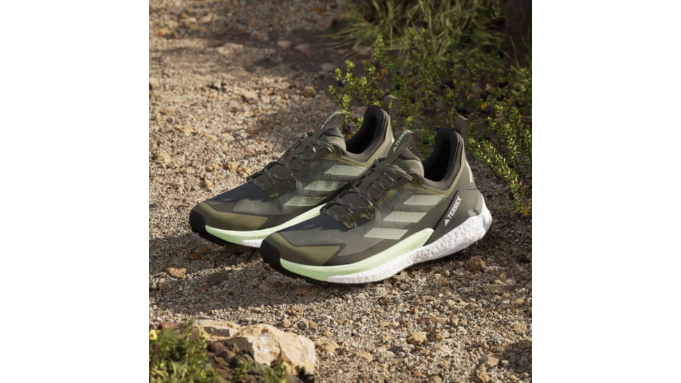 Adidas Terrex Free Hiker 2 Shoes - Mens, Olistr/Silgrn/Cblack, 10 US, IE5109-10