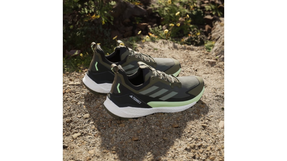 Adidas Terrex Free Hiker 2 Shoes - Mens, Olistr/Silgrn/Cblack, 10 US, IE5109-10