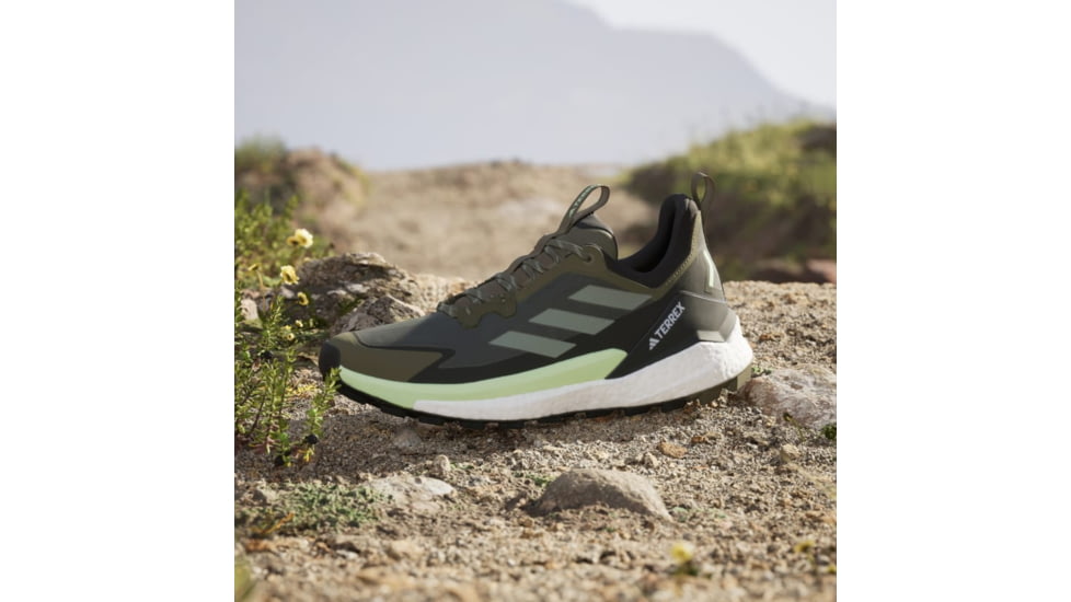Adidas Terrex Free Hiker 2 Shoes - Mens, Olistr/Silgrn/Cblack, 10 US, IE5109-10