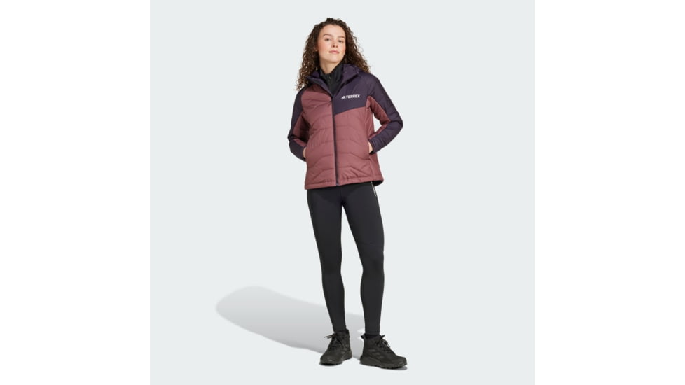 Adidas Terrex IM7665 W MT INS HO JKT, Womens, AURBLA/QUICRI, S, IM7665-S