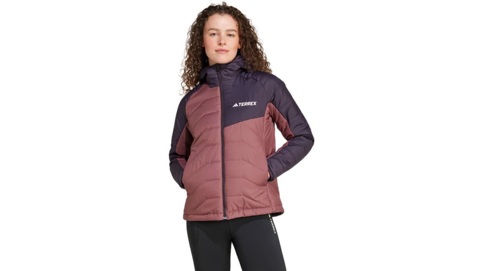 Adidas Terrex IM7665 W MT INS HO JKT, Womens, AURBLA/QUICRI, S, IM7665-S