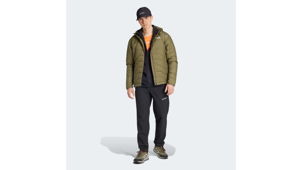 Adidas Terrex IM7681 MT INS HO JKT, Mens, OLISTR, 2XL, IM7681-2XL