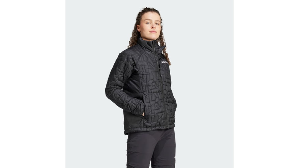Adidas Terrex IT3223 W XPR LF JKT, Womens, BLACK, XL, IT3223-XL