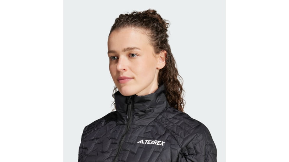 Adidas Terrex IT3223 W XPR LF JKT, Womens, BLACK, XL, IT3223-XL