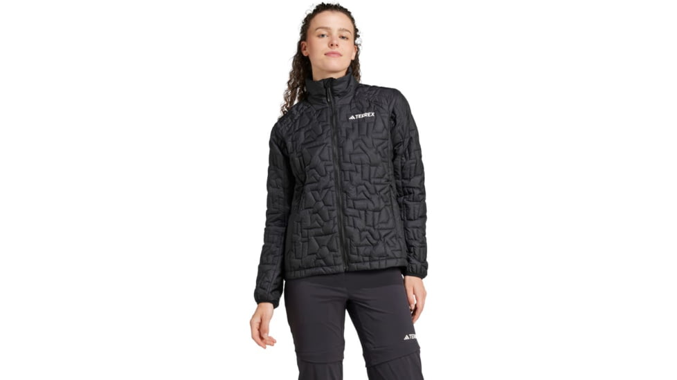 Adidas Terrex IT3223 W XPR LF JKT, Womens, BLACK, XL, IT3223-XL