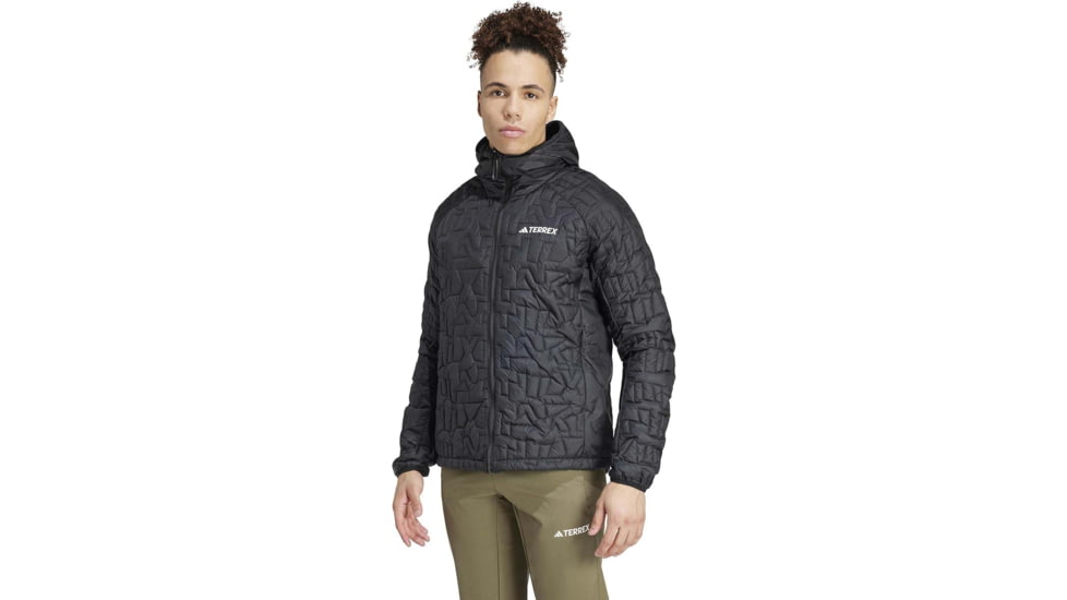 Adidas Terrex IT3247 XPR LF HO JKT, Mens, BLACK, XL, IT3247-XL