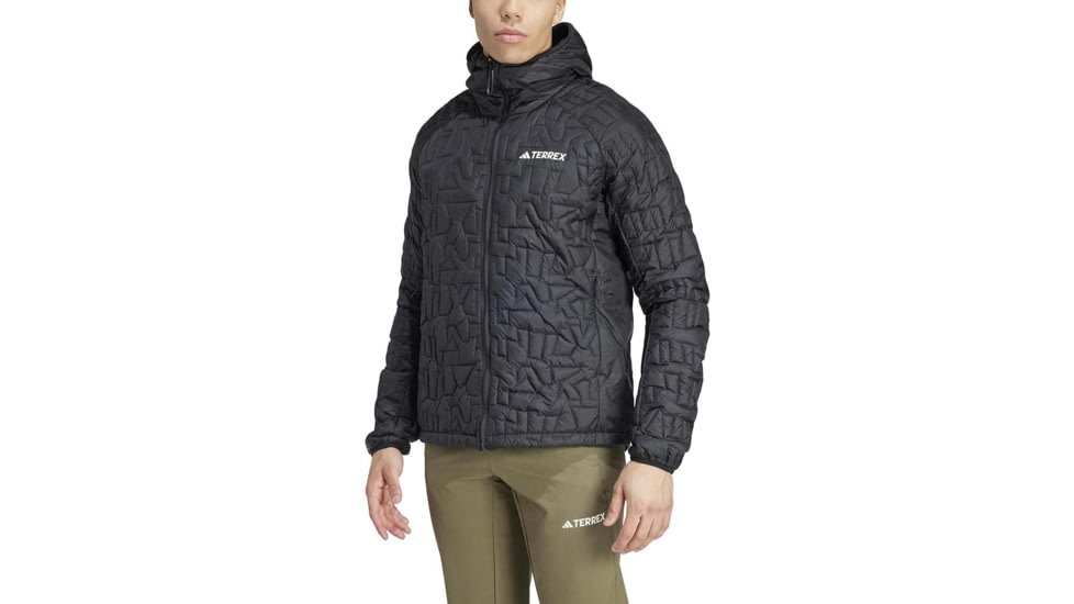 Adidas Terrex IT3247 XPR LF HO JKT, Mens, BLACK, XL, IT3247-XL