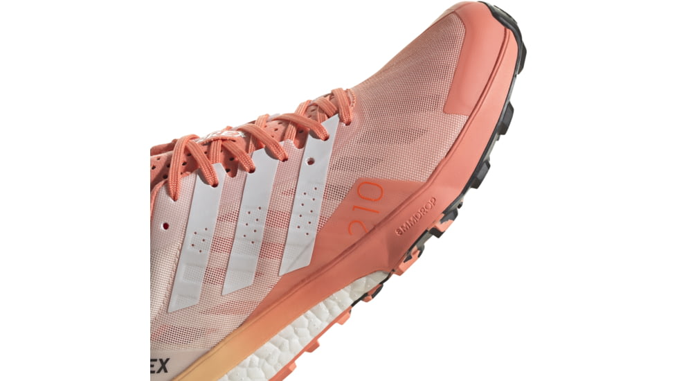 Adidas Terrex Speed Ultra Trail Running Shoes - Womens, Coral Fusion/Crystal White/Core Black, 8.5 US, HR1151-8.5