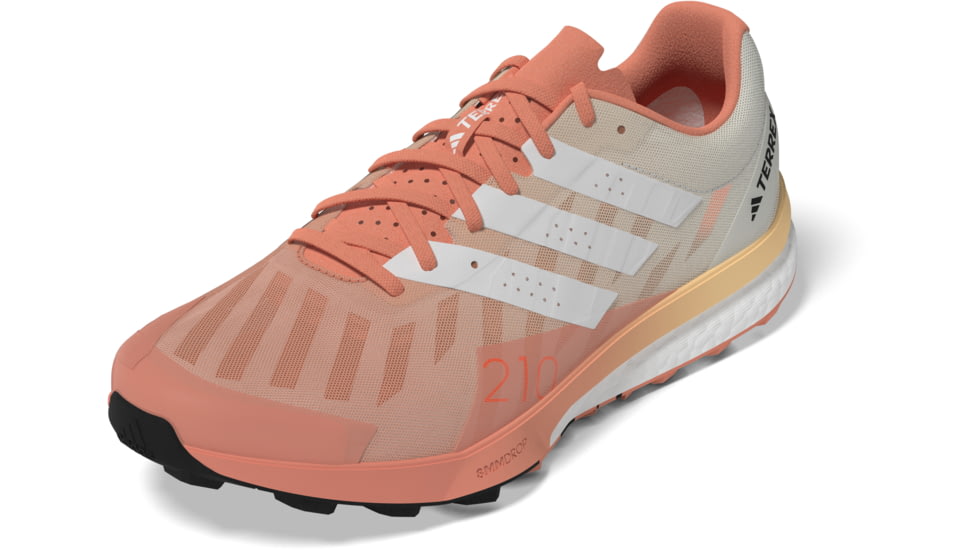 Adidas Terrex Speed Ultra Trail Running Shoes - Womens, Coral Fusion/Crystal White/Core Black, 8.5 US, HR1151-8.5