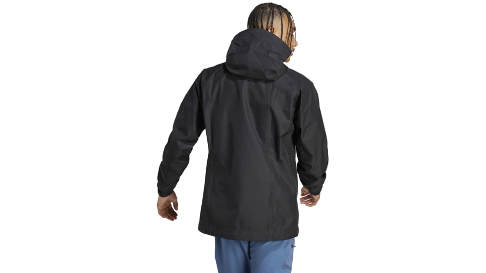 Adidas Terrex Xperior Gore Tex Paclite Rain Jacket - Mens, Black, Small, HN2906-S