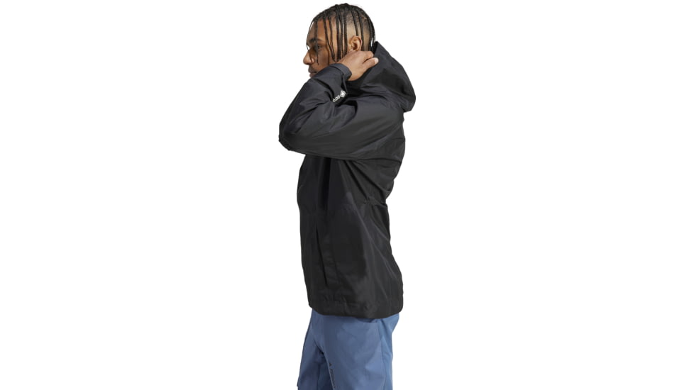 Adidas Terrex Xperior Gore Tex Paclite Rain Jacket - Mens, Black, Small, HN2906-S