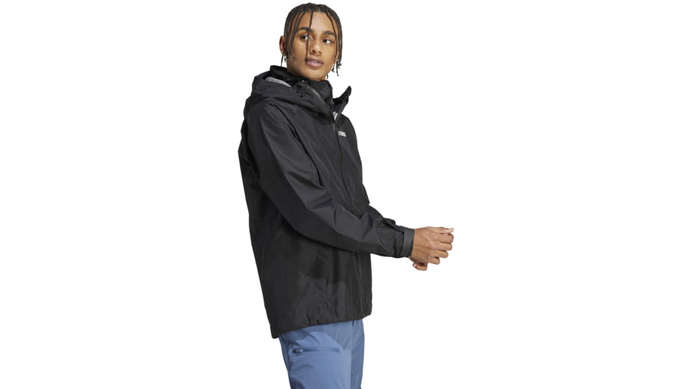 Adidas Terrex Xperior Gore Tex Paclite Rain Jacket - Mens, Black, Small, HN2906-S