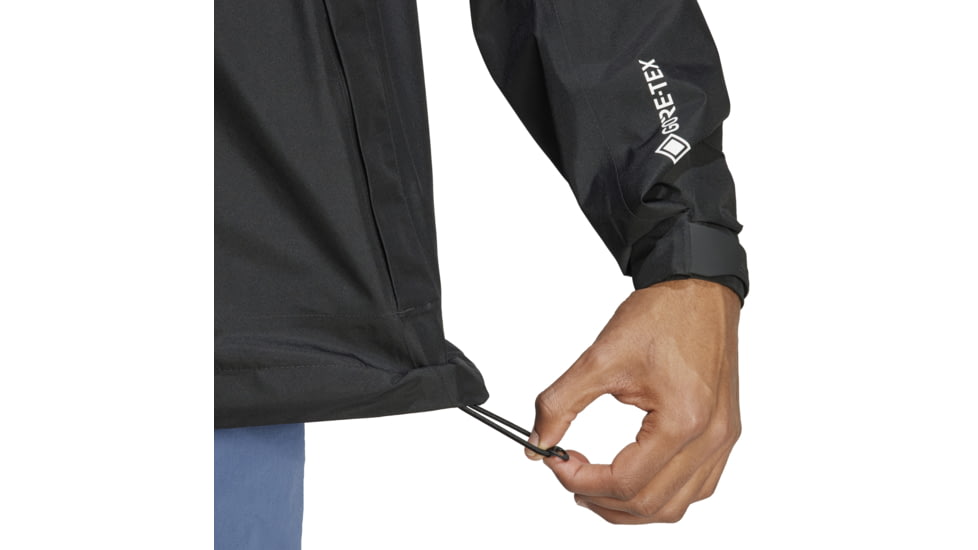 Adidas Terrex Xperior Gore Tex Paclite Rain Jacket - Mens, Black, Small, HN2906-S