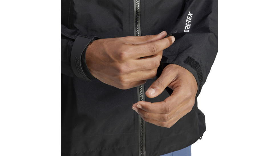Adidas Terrex Xperior Gore Tex Paclite Rain Jacket - Mens, Black, Small, HN2906-S