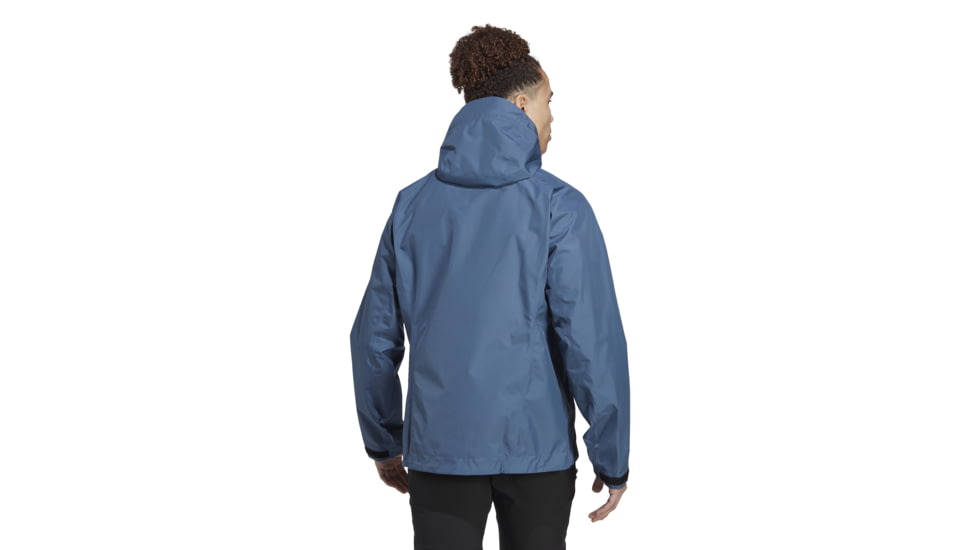 Adidas Terrex Xperior Gore Tex Paclite Rain Jacket - Mens, Wonder Steel, Large, HN2908-L