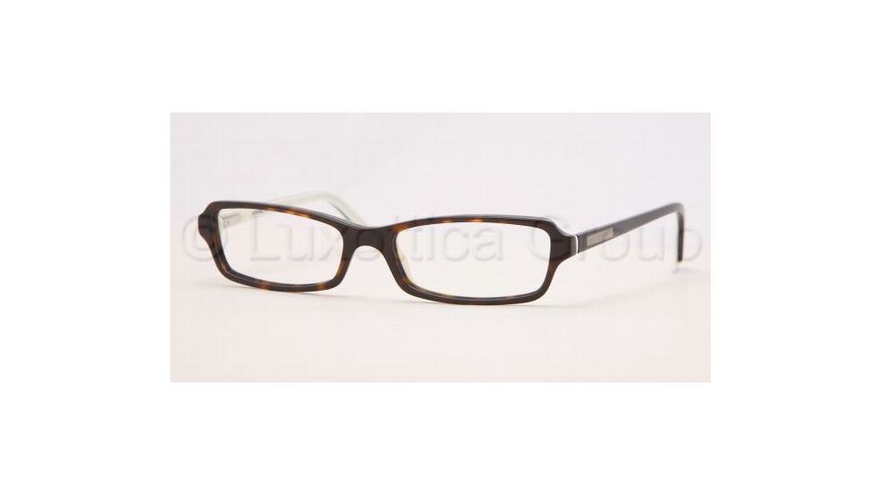 Adrienne Vittadini Eyeglasses AV7039 with Rx Prescription Lenses, Select Frame Color / Lens Diameter Tortoise/Cream Frame / 50 mm Prescription Lenses