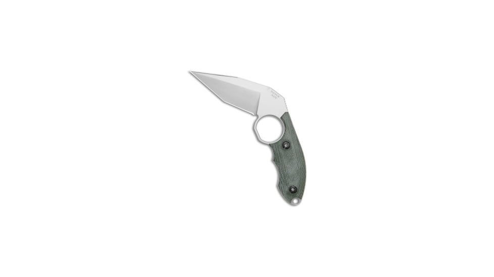 ADV Tactical Havoc Fixed Blade Knife, 3.50in, CPM S35VN, Spear Point Blade, G-10, Green Handle, Green/Gray, 7.00 inch, BHQ-218197