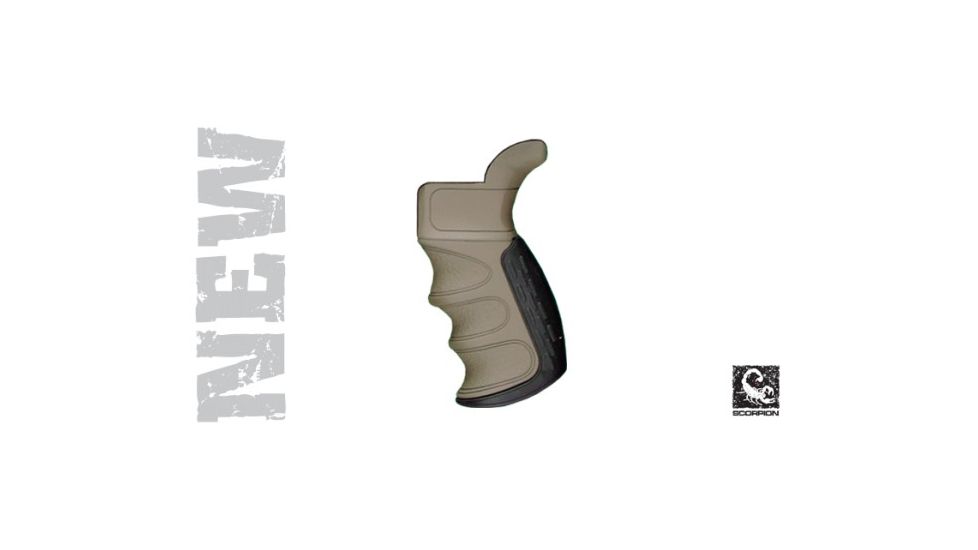 Advanced Technology AR-15 Scorpion Recoil Pistol Grip, Desert Tan A5202347
