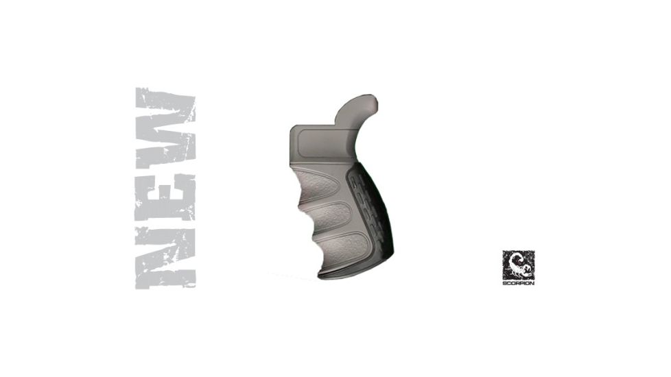 Advanced Technology AR-15 Scorpion Recoil Pistol Grip, Destroyer Gray A5402347