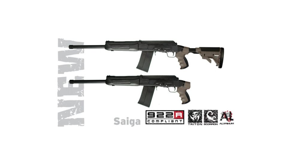 ATI Outdoors Saiga Talon Tactical Stock System Desert Tan w/ Scorpion Recoil System A1201198