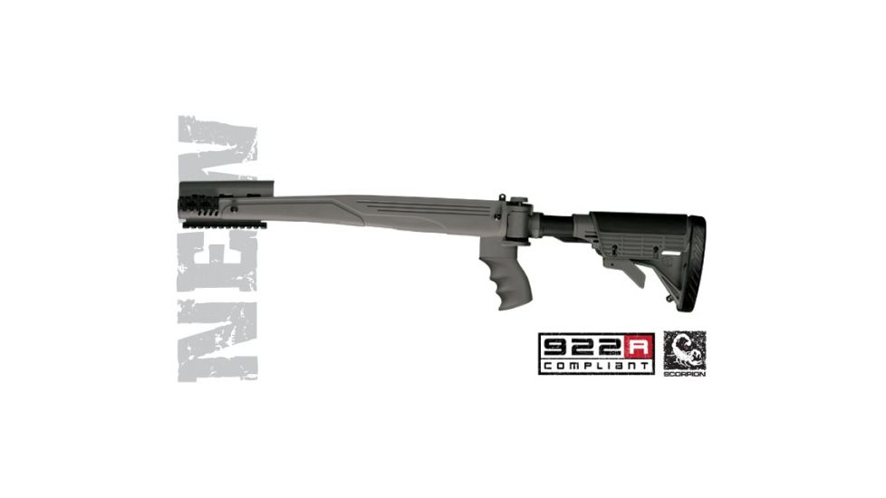 ATI Outdoors SKS Strikeforce Six Position Adjustable Non-Side Folding Stock Destroyer Gray w/ Scorpion Recoil System A2401017