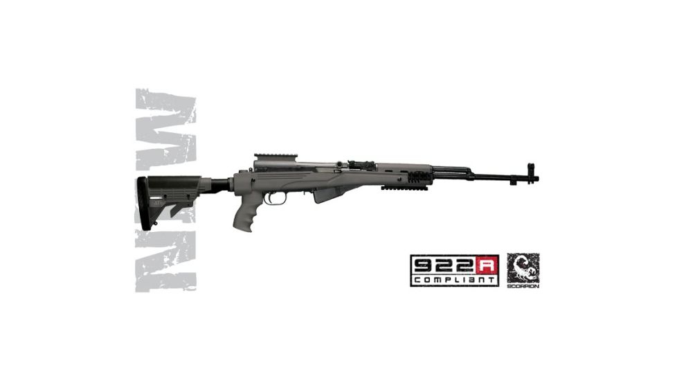 ATI Outdoors SKS Strikeforce Non-Adjustable Side Folding Stock Destroyer Gray w/ Scorpion Recoil System A2401019