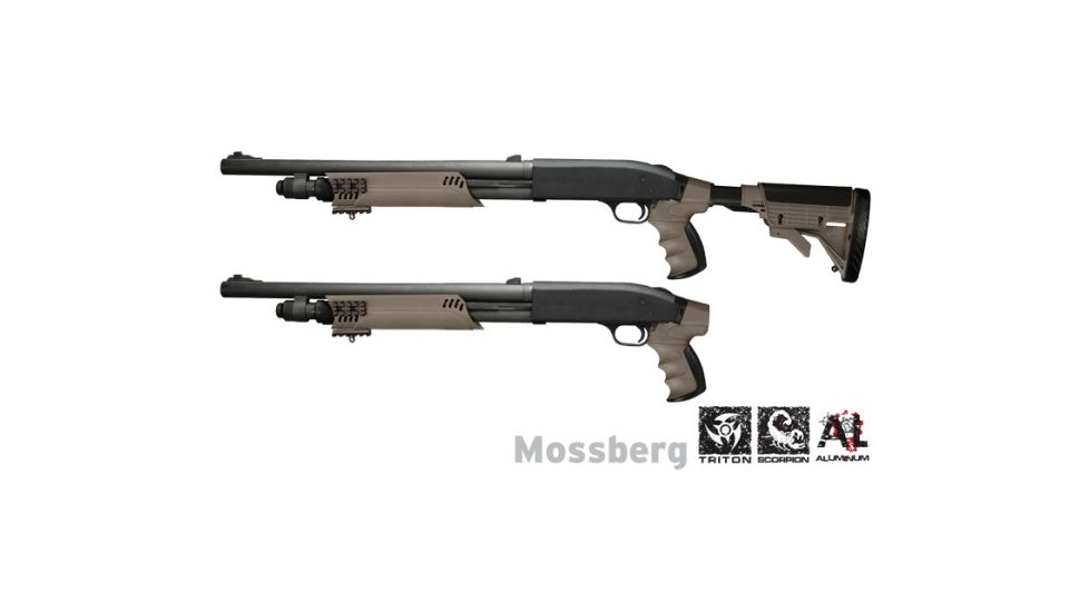 ATI Outdoors Mossberg Talon Tactical Stock System Desert Tan w/ Scorpion Recoil System A1201195