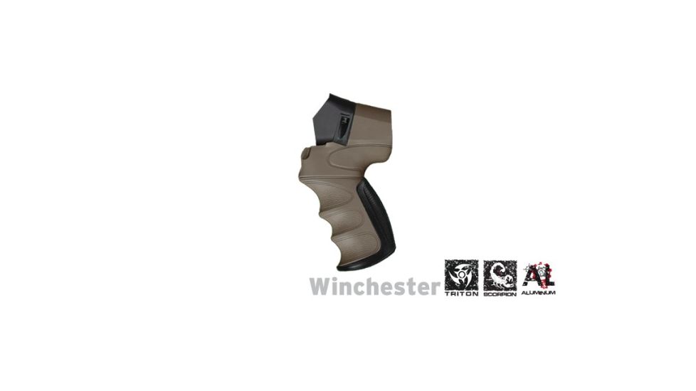 ATI Outdoors Winchester Talon Tactical Shotgun Rear Pistol Grip Desert Tan w/ Scorpion Recoil Pistol Grip A5202352