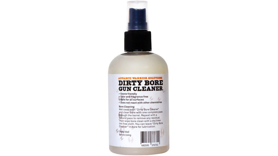Advance Warrior Solutions Dirty Bore Gun Cleaner 4oz Bottle, Clear, DB-4-C