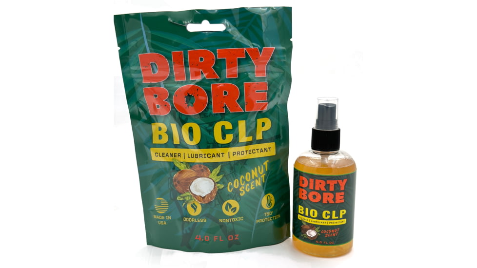 Advance Warrior Solutions Dirty Bore Spray Bottle Gun Cleaning Lubricants, 4oz, Coconut, DB-4-CLP-C