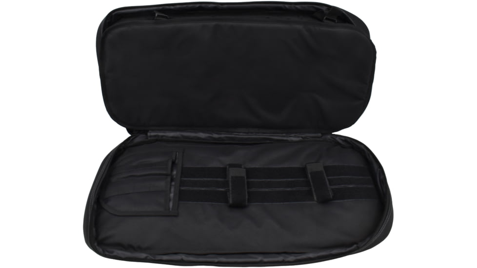 Frame 36in Rifle Case w/ Backpack Strap, TSA Lock, 600D Poly PVC, Black/Gray
