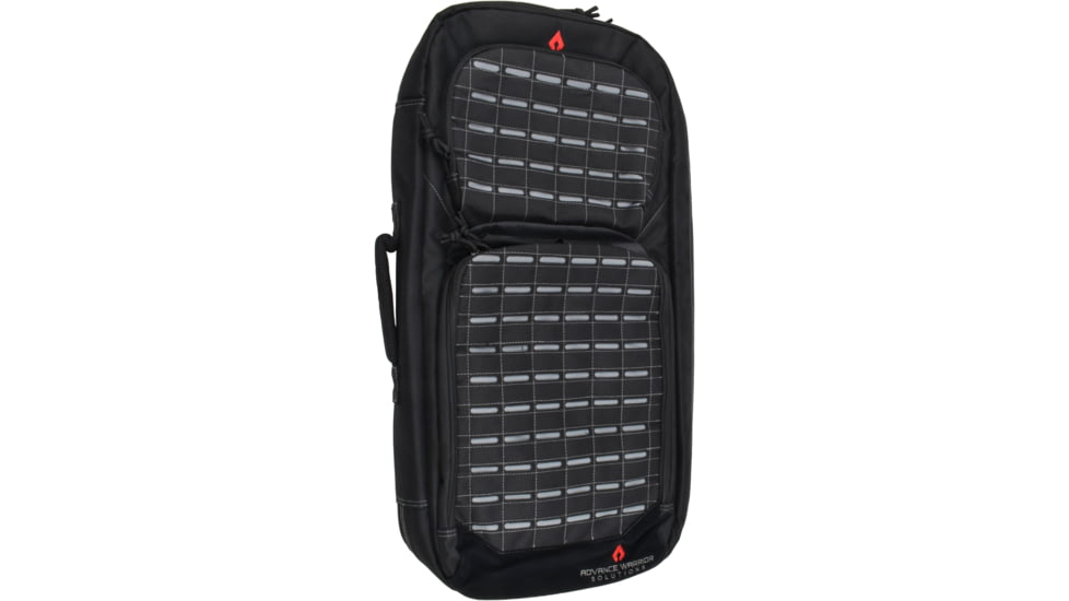 Frame 36in Rifle Case w/ Backpack Strap, TSA Lock, 600D Poly PVC, Black/Gray