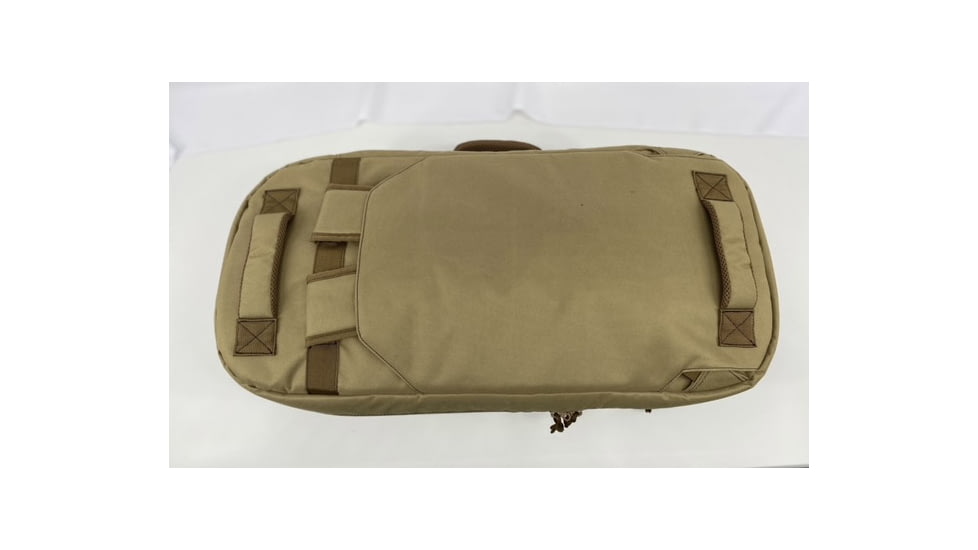 Advance Warrior Solutions Frame 28in AR Pistol/SBR Case w/ Backpack Strap, 600D Poly PVC, Tan/Black, FR28RBP-TN/BL