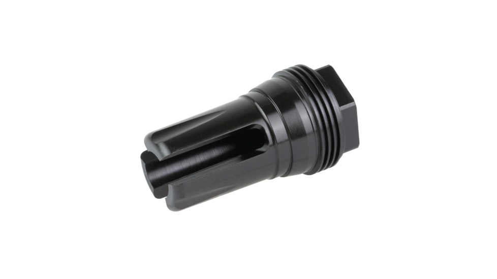 Advanced Armament Corporation Blackout Flash Hider, 223 Remington/5.56x45mm NATO, 1/2x28, 1x16 LH Taper Mount, Black, SR-105452