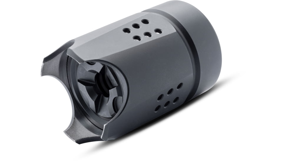 Advanced Armament Corporation Blastout 2.0, Blast Diverter, Black, 1-3/8X24 HUB Socket