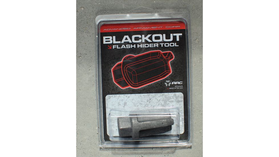 Advanced Armament Corporation Tool, Blackout Flash Hider - 64185