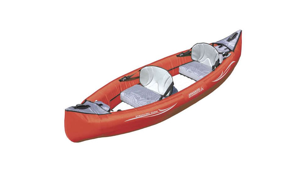 Advanced Elements Canoe, Strait Edge, Red,Gray AE1008R
